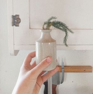 Neutral Primitive Vase